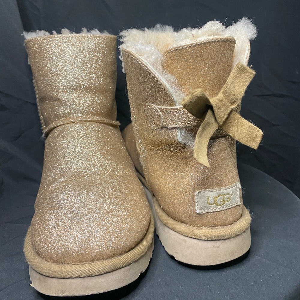UGG Mini Bailey  Bow Sparkle Winter Boots